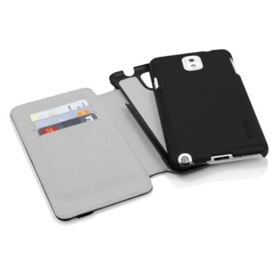 Incipio Watson for Samsung Galaxy Note 3 Folio Wallet Carrying Case Black