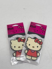 2 Set of 2PK Hanging Strawberry Scent Air Freshener Car Auto Office Hello Kitty