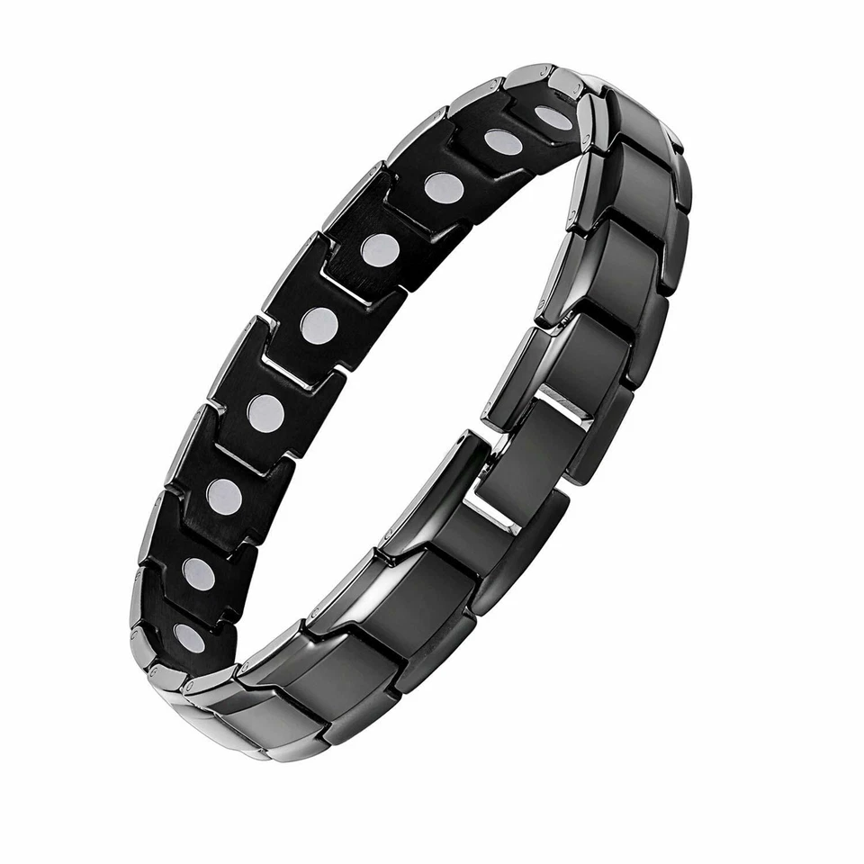 Pulsera magnética de pérdida de peso para hombre terapia adelgazante saludable circulación sanguínea Foto 3 de 4