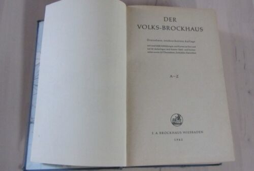 Der Volks-Brockhaus - 13. Auflage 1962 - - Bild 4 von 10