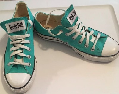 converse teal low top