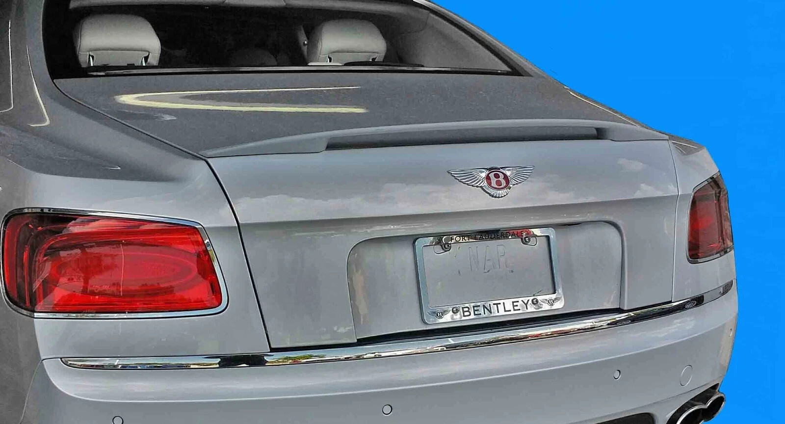 Medium Rear Wing lineaTesoro Style For Bentley Continental 2012-2015