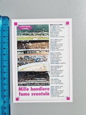 CARTOLINA INNO ALLA LAZIO ALDO DONATI MILLE BANDIERE LAZIALITA FOTO FOTOGRAFIA