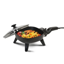 Elite Cuisine EFS-400 Maxi-Matic 7-Inch Non-Stick Electric Skillet with Glass...