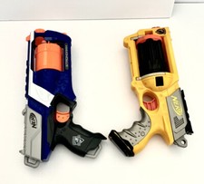 Nerf N-Strike Elite Disruptor 6 Dart Rapid Fire Gun Blaster One Blue One Yellow