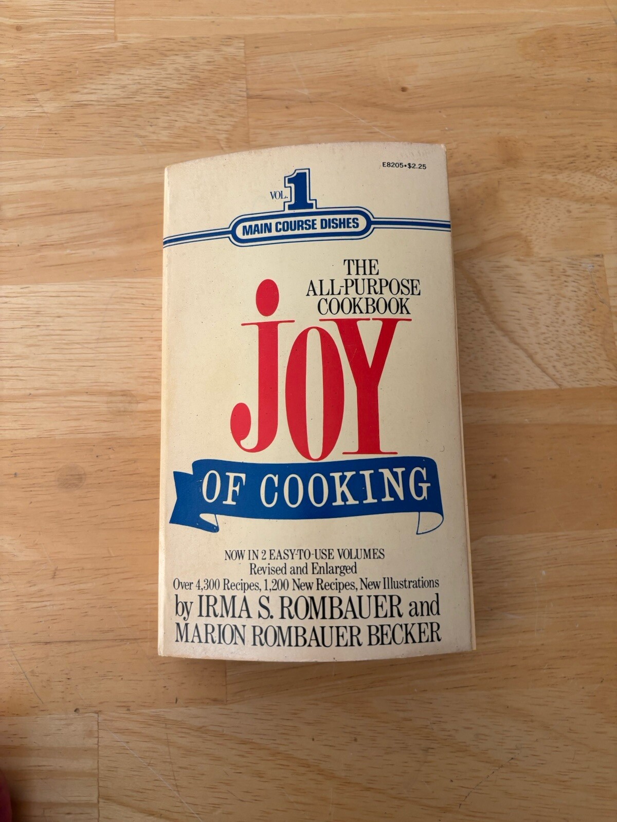 Joy of Cooking Vol 1 The All-Purpose Cookbook Rombauer & Becker  Signet pb 1974