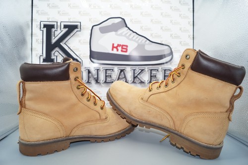 Timberland 6 pollici stivali nabuk impermeabili EU 46 US 12 grano 6304R tuttofare - Foto 10 di 16