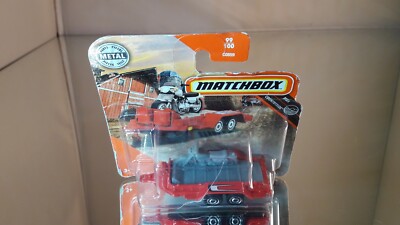 MBX Cycle Trailer - Blister - Matchbox - Red Grey