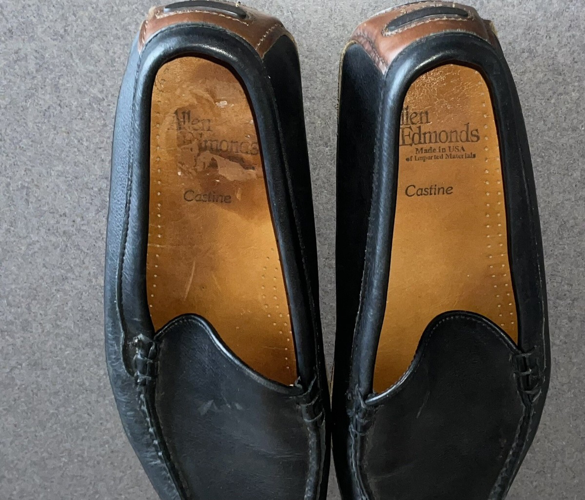 Allen Edmonds Castine Men\'s 12 B Black Leather Slip On Driving Moccasins Loafers Amazon.com | Allen Edmonds Mens Lewis Slip On Casual Loafer  main image 4