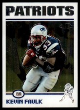 2004 Topps Chrome Kevin Faulk New England Patriots #140