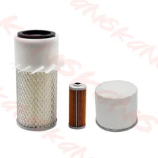 New Filter KIT AIR/FUEL/OIL FITS Yanmar Tractor YMG1800 YMG1800D YM186 YM186D