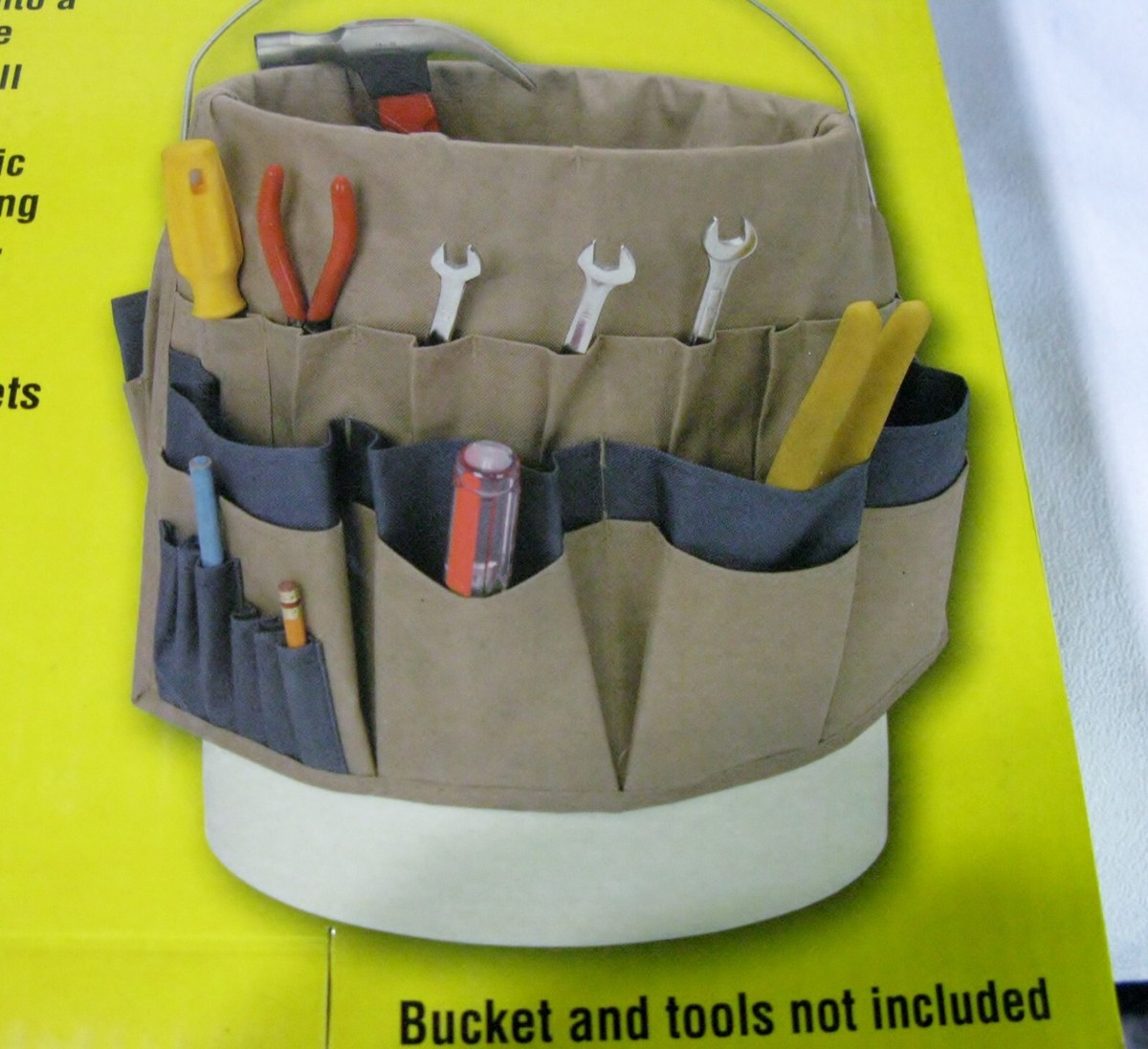 52 Pocket Bucket Organizer 52 Pocket Bucket Organizer