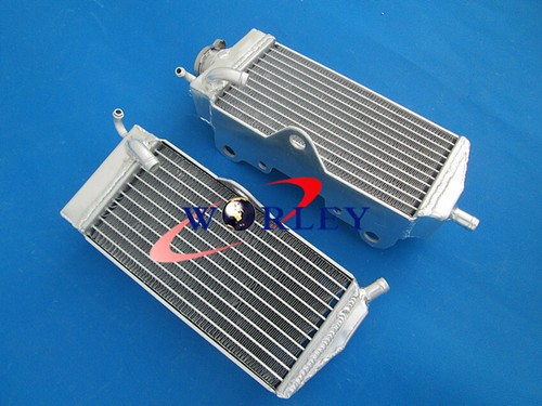 Left + Right Aluminum Radiateur Pour Honda CR125R CR125 CR 125 R 1987 1988 - Photo 2/4