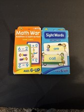 Lot Of 2 Flash Cards 5  Up Math / Sight Words