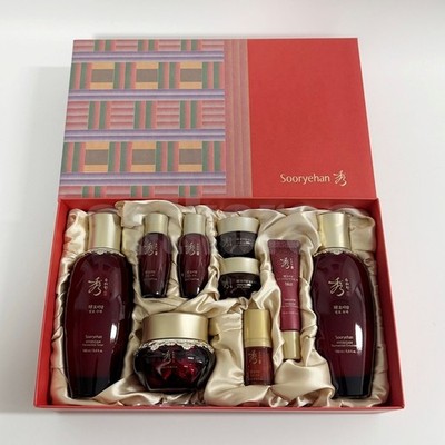 Sooryehan Hyobidam Fermented Special 3pcs Set Toner Emulsion Cream Gift K-beauty