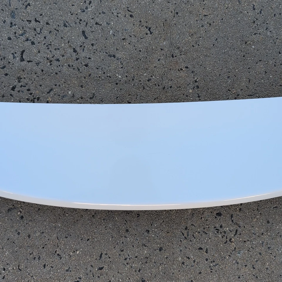 2007 - 2013 Mini Cooper S JCW Hatchback Rear Spoiler White R56 PN 51622753758 - Image 4 of 4