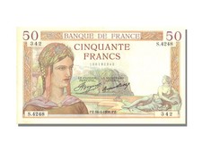 [#22802] Banknote, France, 50 Francs, 50 F 1934-1940   Cérès  , 1936, 1936-04-16