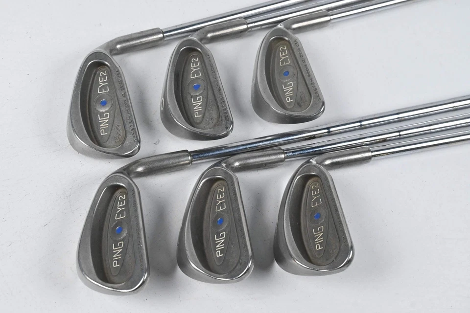 Ping Eye 2 Irons / 5-PW / Blue Dot / Stiff Flex Ping Karsten ZZ Lite Shaft - Image 2 of 4