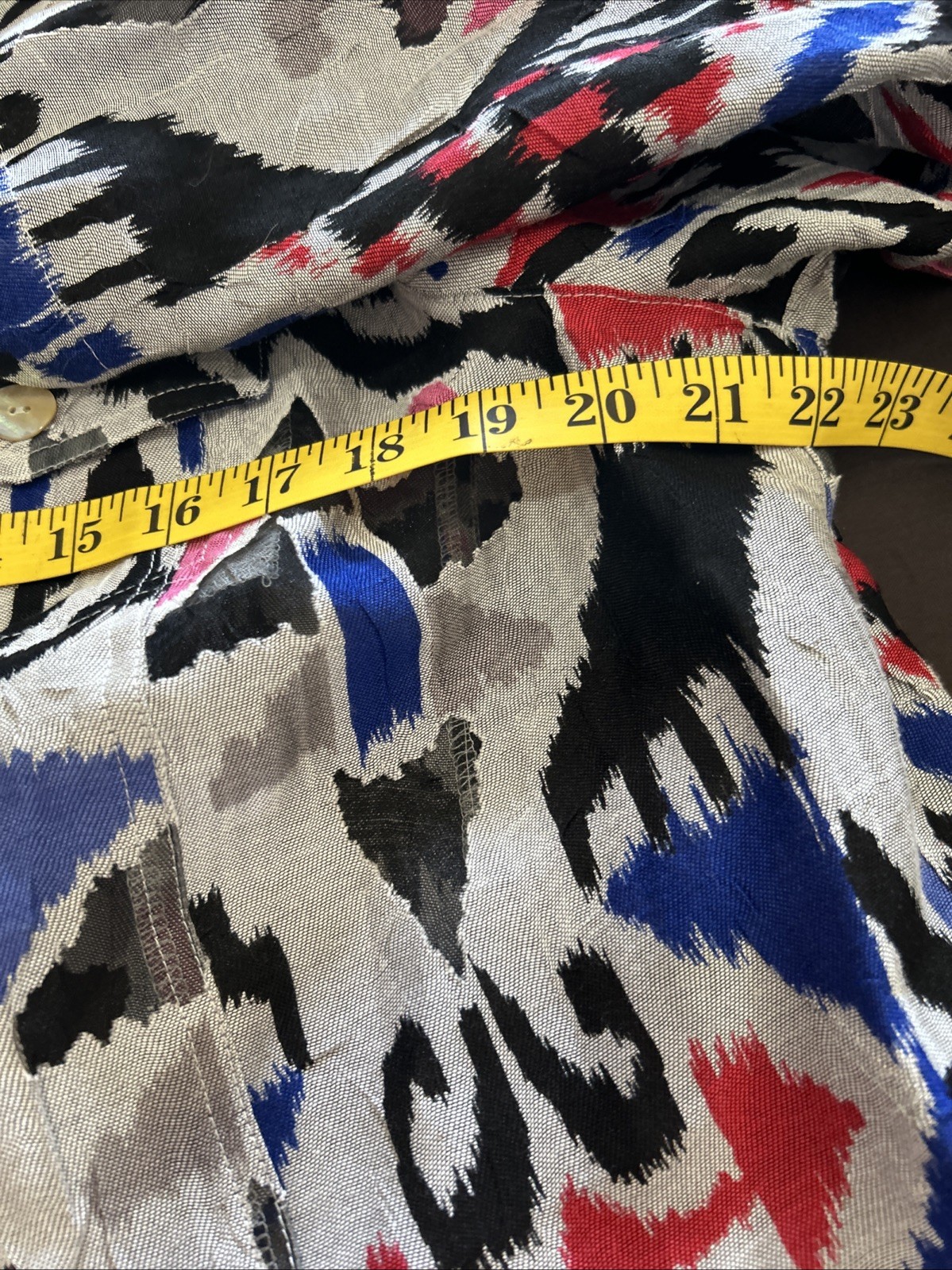 Ruby Rd. Lightweight Jacket Multicolor Geometric … - image 8