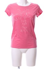 QS BY S.OLIVER T-Shirt Damen Shirt Gr. DE 36 pink-wollweiß Casual-Look