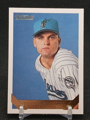 Trevor Hoffman RC 1993 Topps GOLD FOIL #572 Florida Marlins Rookie SP 