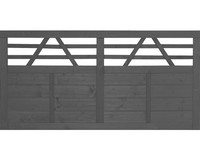 Vorgartenzaun Konsta Venga 180 X 90 Cm Anthrazit