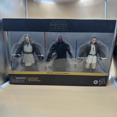 Hasbro Star Wars the Black Series 3-Pack The Phantom Menace Edition New