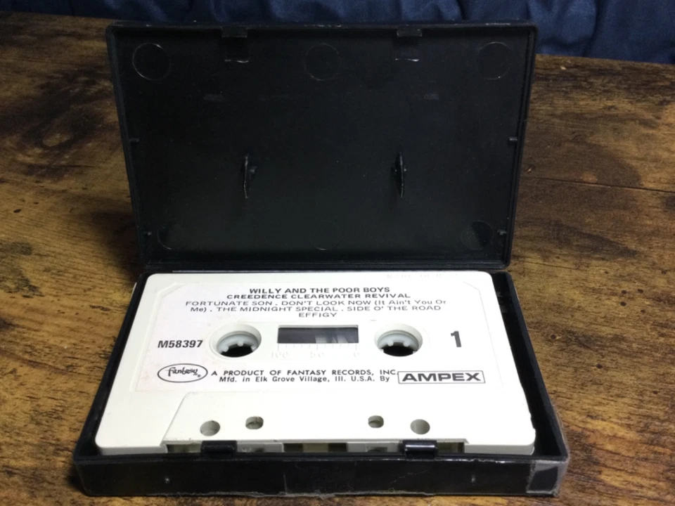 Creedence Clearwater Revival - Willy And The Poor Boys Cassette Tape Snapcase - Image 3 of 4