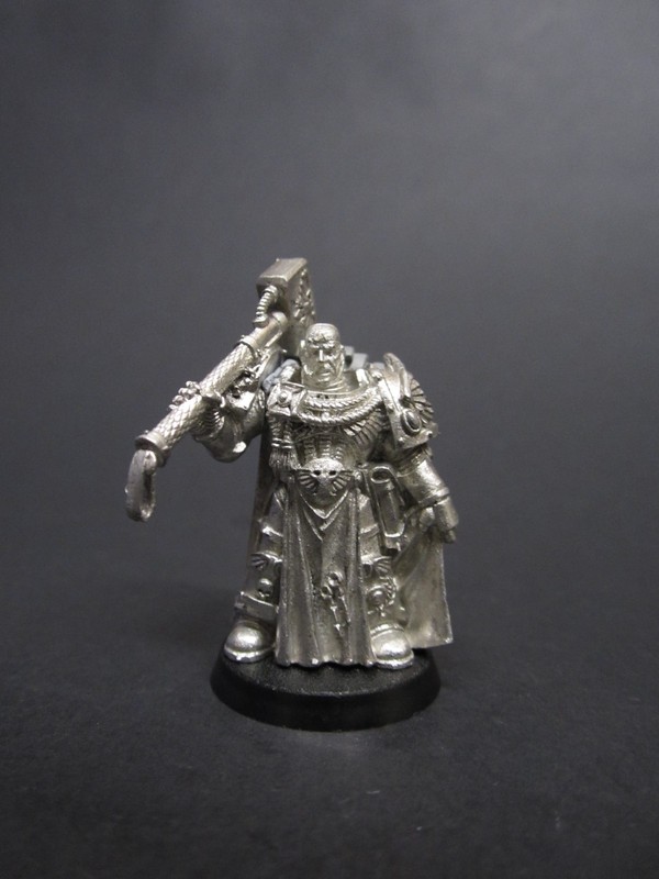 Warhammer 40k Space Marine Master of the Fleet metal miniature
