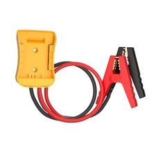Jumper Cables for Car with Adapter Compatible with Dewalt 20V Battery