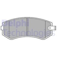 Delphi BremsbeläGe Bremsbelegsatz Hinten FüR Nissan Almera I Hatchback