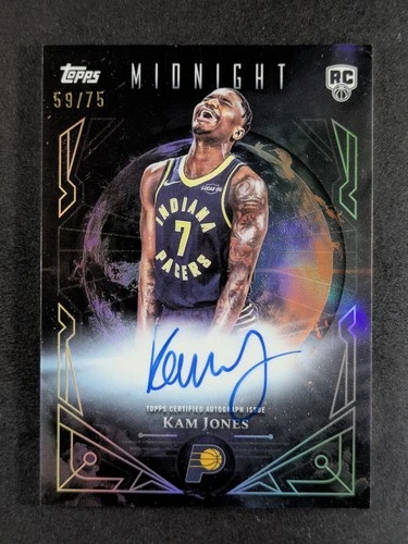 2025-26 Topps Midnight KAM JONES 59/75 RC Auto Dusk Sun #MSR-KJO