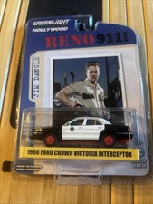Greenlight Ford Crown Victoria Police Interceptor 1998 Reno 911 1:64 44980B