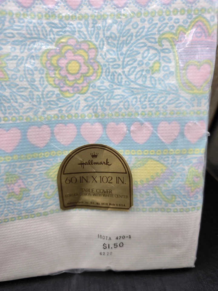 Juego de 2 manteles de ducha retro vintage años 90 sello baby 60x102 Foto 2 de 4