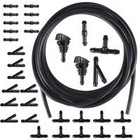 Universal Scheibenwaschanlage Schlauch Reparaturset 3M 30 Verbinder SprüHdüSe