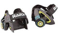 Razor Heavy Duty Jetts Heel Wheels with Included Spark Pads and Skid Pads, Green