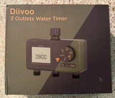 Water Timer 4 Outlets Smart Sprinkler Garden Watering System for Lawn Yard WiFi