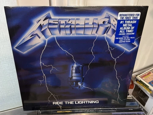 Metallica Ride The Lightning Vinyl Record LP Remastered Sealed New