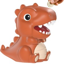 Dinosaur Piggy Bank for Money Bank Coin Bank for Boys and Girls,Unbreakable Mone