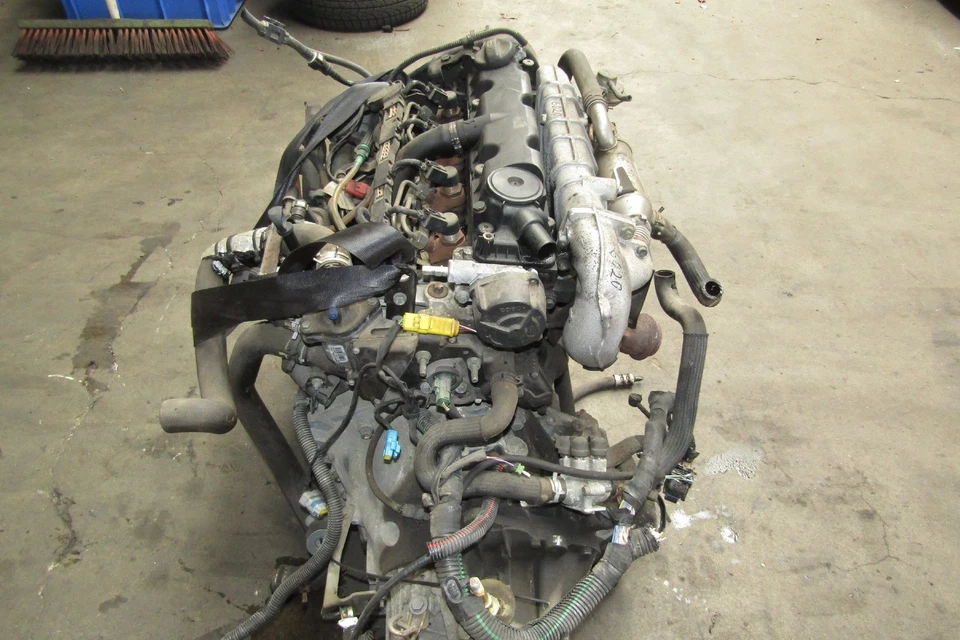 Motor DW10TD ohne Anbauteile DW10TD 1997 CCM 66 KW Citroen Berlingo Multispace - Bild 4 von 4