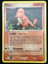 Pokémon TCG Ditto EX Delta Species Card 61/113 Regular Common LP