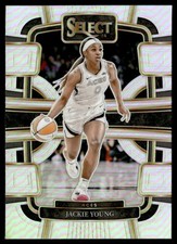 2024-25 Panini Select WNBA Silver Prizms Jackie Young Las Vegas Aces #38