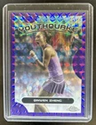 2025 Topps Chrome Tennis Purple Geometric Refractor Qinwen Zheng #YQE-3