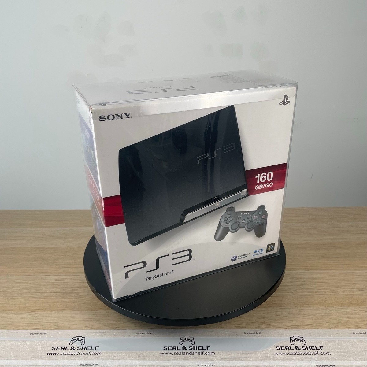 Sony PlayStation 3 Slim Launch Edition 160GB Charcoal Black