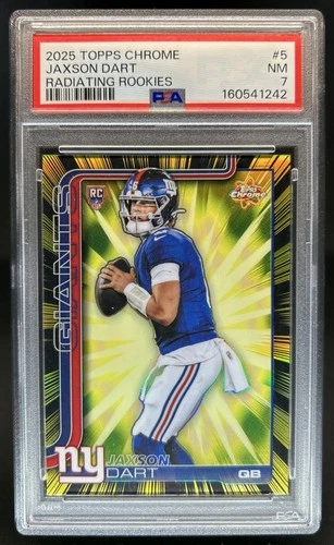 2025 Topps Chrome Jaxson Dart Base (RAW)