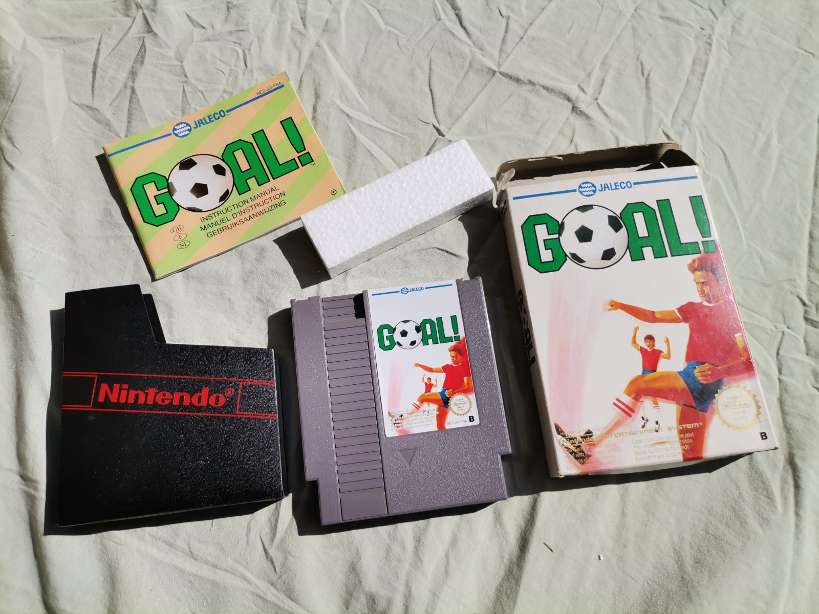Jeu Nintendo Nes Goal ! / Version Francaise original complet