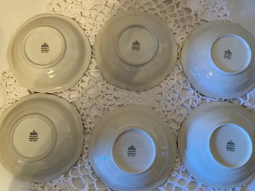 Rosenthal Germany Sanssouci 5" Fruit Berry Dessert Bowl Rose Continental Lot 6p - Picture 6 of 8