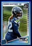 2025 Panini Donruss Optic Rated Rookie Damien Martinez #298 Blue Hyper Prizm