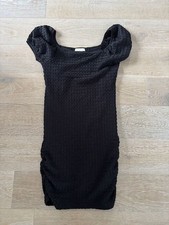 LIPSY Teen Girls Black Stretch Midi Bodycon Dress - 13-14 years