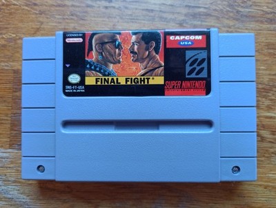 Super Nintendo SNES Final Fight us / ntsc